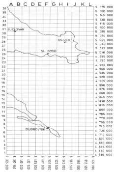 107 Državni koordinatni sistem Središnji meridijani u RH Gauss-Kruger-ove projekcije su 15. i 18. meridijan. 5. i 6. zona.