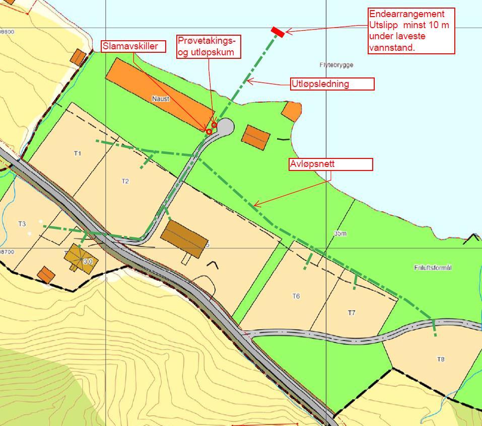 Beskrivelse Avløpsrenseanlegg for hytter Gnr 115 bnr 3, Kvisvik, Tingvoll kommune.