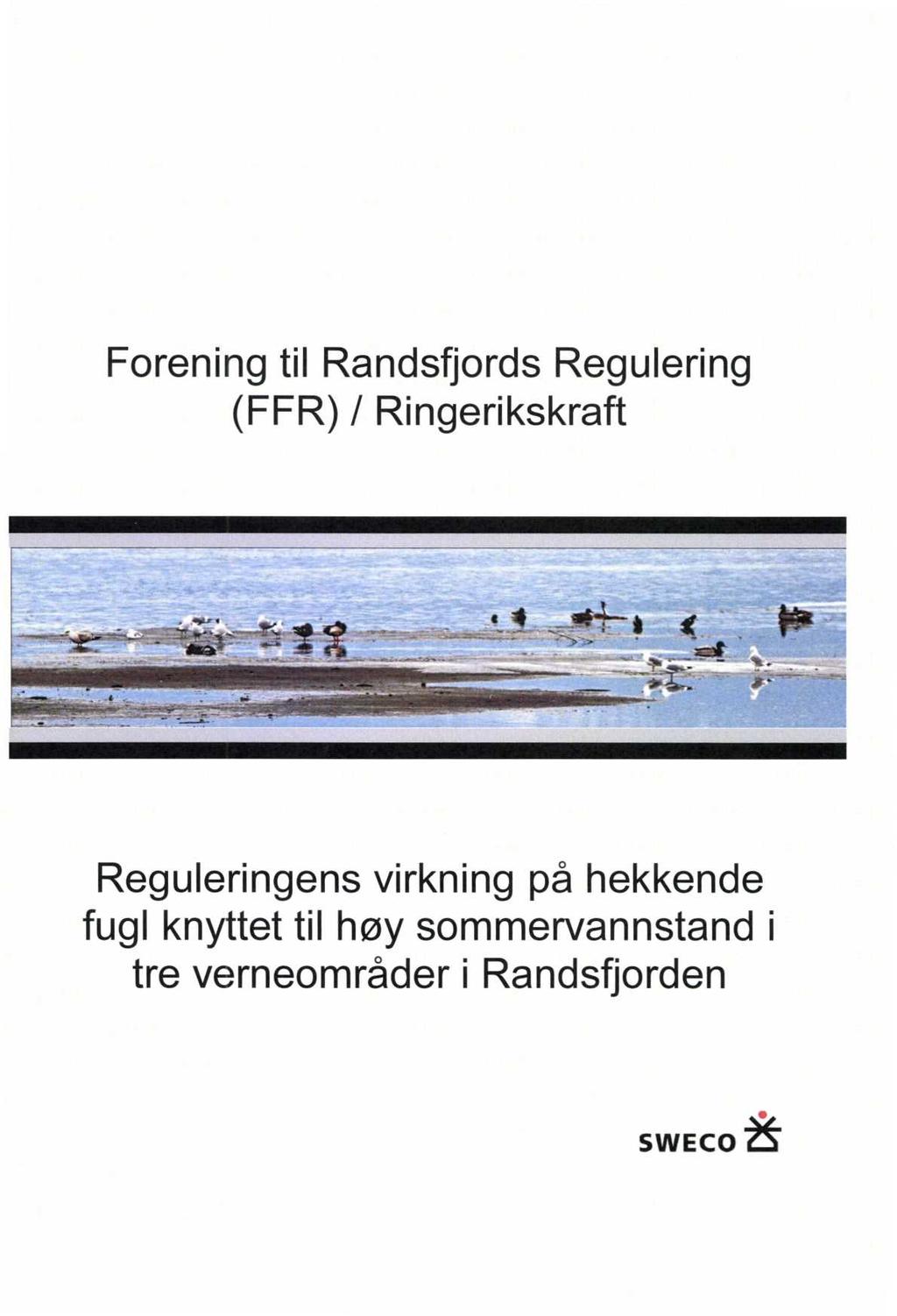 Foreningtil RandsfjordsRegulering (FFR) / Ringerikskraft ar -