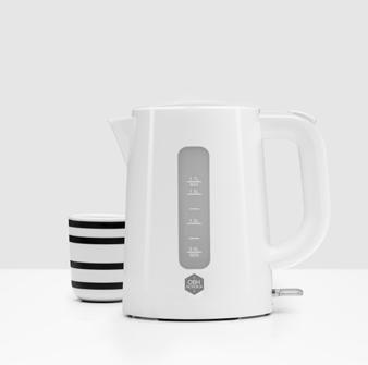 MATLAGING Vannkokere Vannkokere MATLAGING Kettle Daybreak Black Kettle Daybreak White Kettle 360 Vision Kettle Centric Inox Kettle Dome Black Kettle Retro Dome Creme Ledningsløs vannkoker Kapasitet