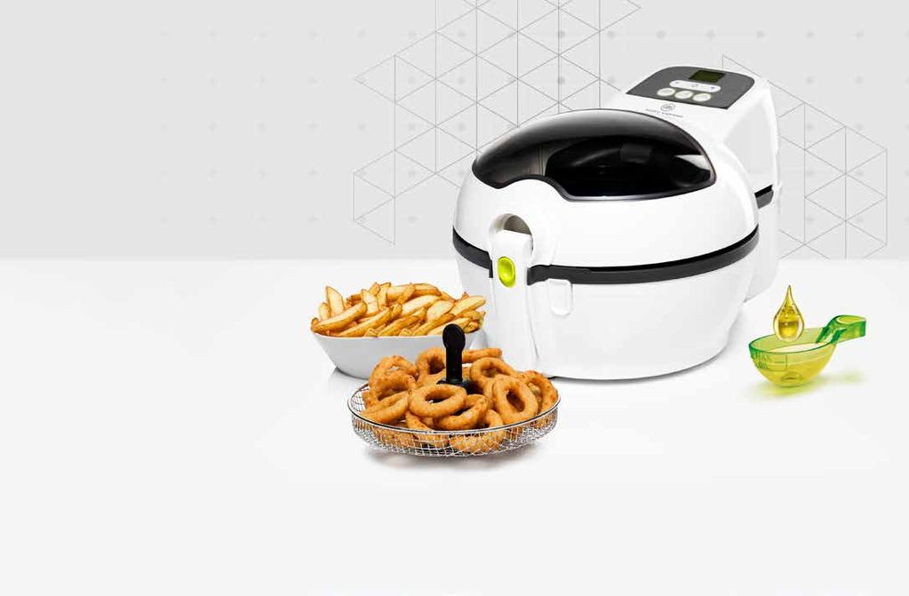 MATLAGING ActiFry ActiFry MATLAGING INNOVATION INNOVATION Fryer ActiFry Express Snacking Fryer ActiFry Express XL Frityrkoker som tilbereder maten med bare én skje olje ved hjelp av sirkulerende