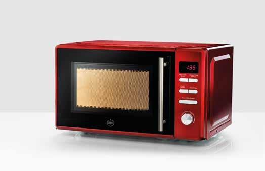 MATLAGING Mikrobølge- og miniovner Sous Vide-maskiner MATLAGING Microwave Oven Vega Chilli Mikrobølgeovn i rustfritt stål 20 l Grillfunksjon 5 effektinnstillinger 8 automenyer LED-display