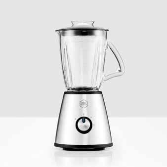 pris: 2 199,- Effekt: 1200 W High Speed Blender Hero 1400 W Blender i rustfritt stål 3 forhåndsinnstilte programmer for isknusing, smoothie og intervall Trinnløs hastighetsinnstilling Til kald og