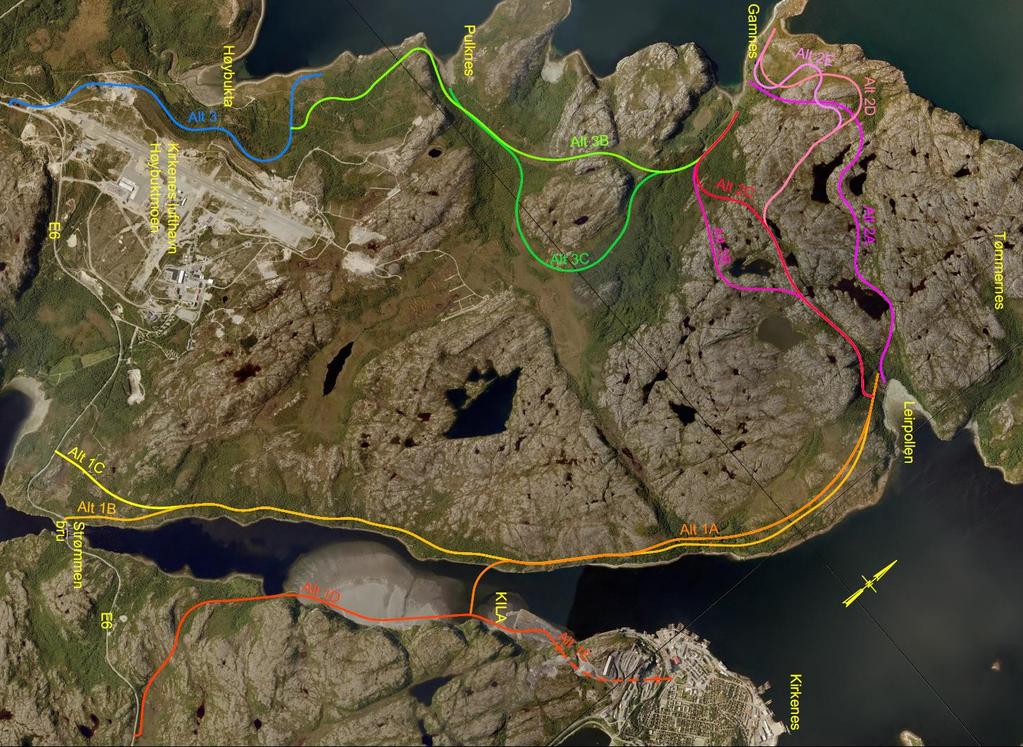 Sammendrag Sør-Varanger kommune ønsker å legge til rette for havne- og industriutbygging på Tømmerneset.