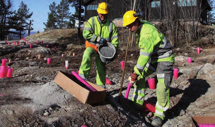 Dynamitter Eurodyn er utviklet for bruk i alle typer sprengninger over og under jord. Eurodyn leveres i plast- og papirpatroner, samt som rørladninger.