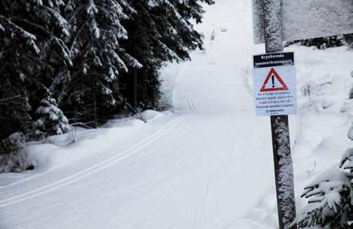 Der hogst berører preparerte skiløyper skal skiløpere varsles