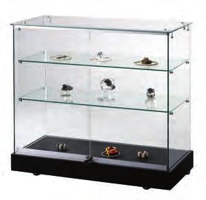 : 70216 + farge DISK, GLASSMONTER & REOLER BORD- & VEGGVITRINE Cannes Bordvitrine.