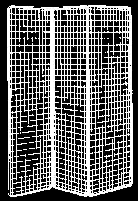 4217-01 Fot t/ gitter Hvit. 54 x 54 x 54 cm. Varenr.