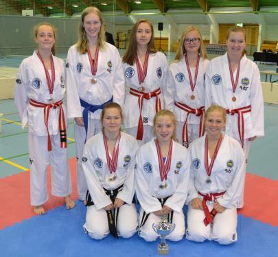 Mønster: Gull: Sølv: Bronse: Sparring: Gull: Sølv: Elisabeth Nordgård, Frida Lyngedal Tøllefsen, Ragnhild Larsen Aas, Heidi Buvang, Egor Valkov, Trond Magne Kalstad Kristi Rosa Sylvarnes, Elisabeth