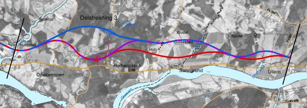 Delstrekning 3. Uåa-Ullern 5.6.