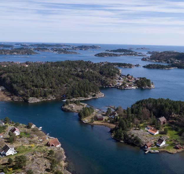 Her finner du forblåste, nakne og blankskurte svaberg i