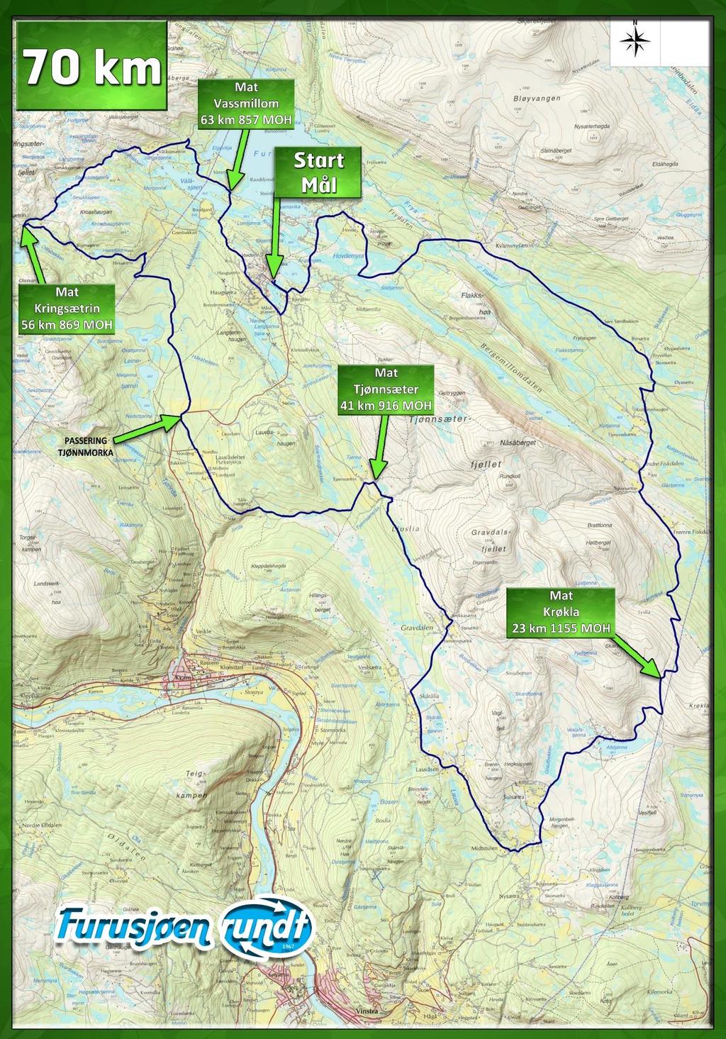 70 km: Furusjøen