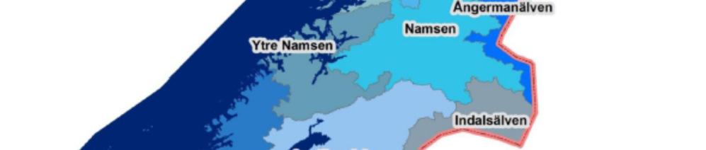 Forvaltningsplanen omhandler vannområdene Ytre Namdal og Foldafjord, Ytre Namsen, Namsen, Inn-Trøndelag, Stjørdalsvassdraget, Nordre Fosen, Søndre Fosen, Orklavassdraget, Gaulavassdraget og