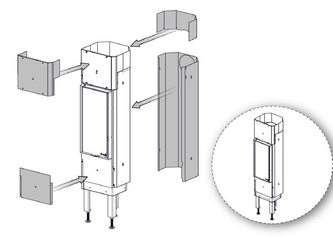 Montering / Assembling / FIG 3 B C A