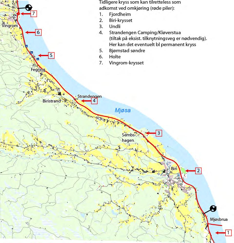 10-(35) E6 BIRI - VINGROM - KOMMUNEDELPLAN. EN TRAFIKKSIKKERHETSMESSIG VURDERING AV FV.