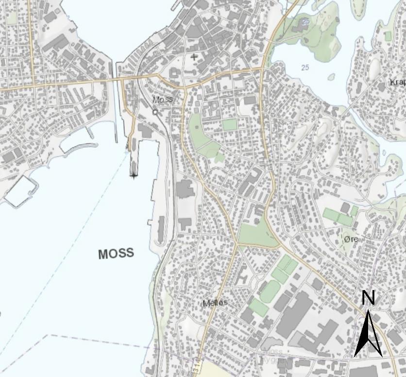 Sandbukta-Moss-Såstad Tiltaksplan stasjonsområdet syd Side: Dok.n Rev.: Dato 5 av 23 SMS-00-A-33003 01B 24.02.2017 1 INNLEDNING 1.