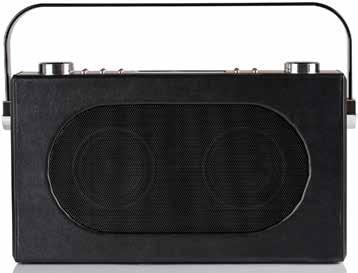 JUPITER 5271 «Vintage Style» Internett/DAB+ radio med Bluetooth. Lekkert skinn-finish design, praktisk metallhåndtak og fargeskjerm. Lytt til radio eller strøm favorittmusikken via Bluetooth.
