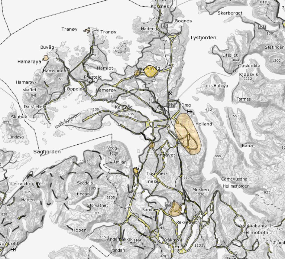 etter avtale som er inngått, blant annet for å unngå konflikt med landbruket på Finnøy.