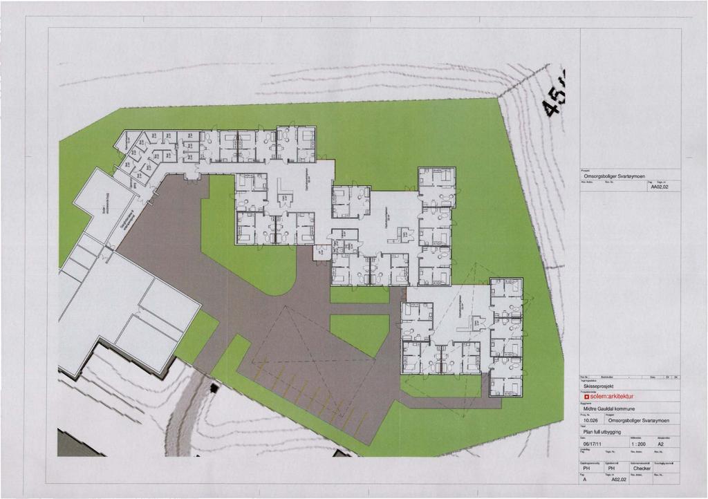 Ornsorgsbokger Syarloymoen AA02.02 fl ) rt-tt kr,"9-rs- Skisseprosjekt J ce EISOletTrarkiteklur Midtre Gauldal kommune srsrm 17111.