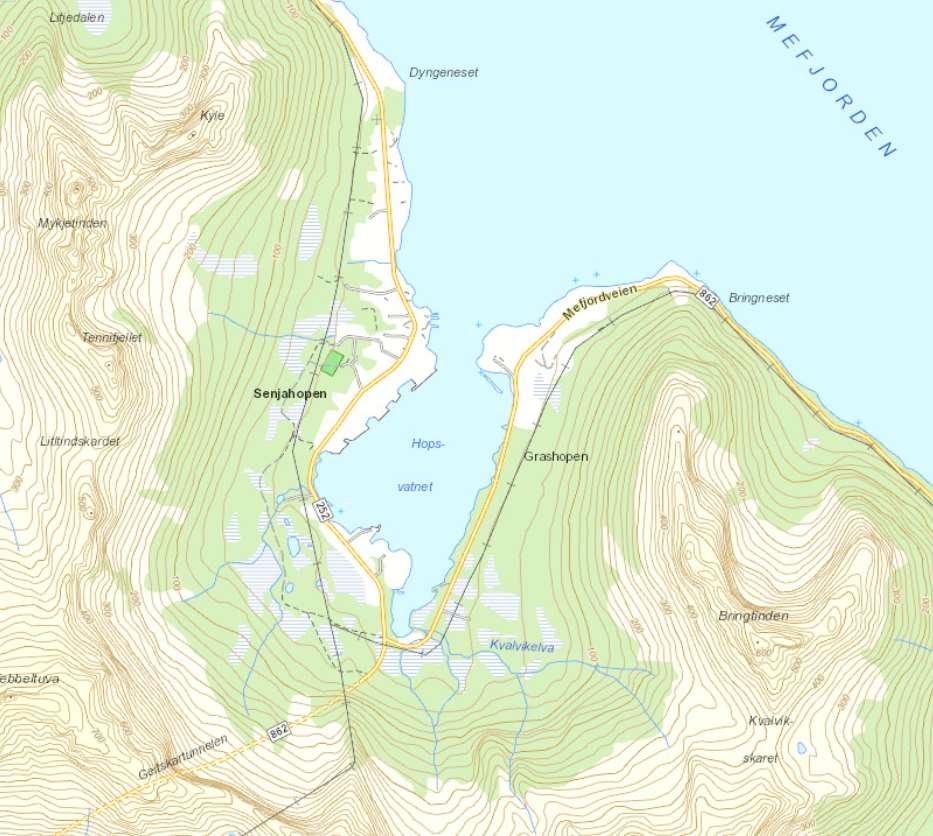 Oppdragsgiver: Oppdrag: 611939-05 Berg kommune Forprosjekt VA Senjahopen Dato: 06.