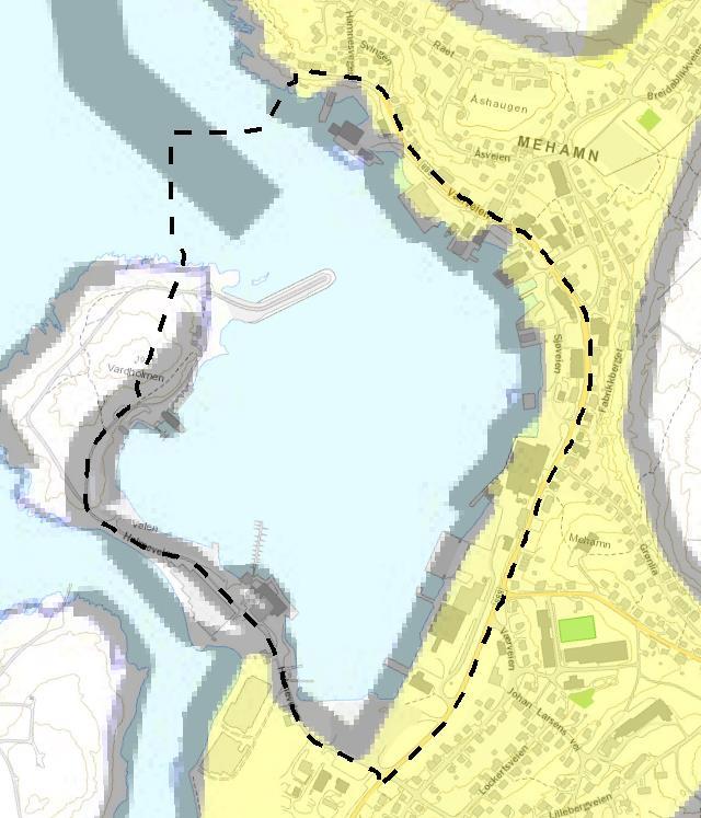 12 av 25 2.7 Kommunale føringer (gjeldende planer og vedtak) Kommuneplanens arealdel Kommuneplanens arealdel berører også planområdet. Denne ble sist vedtatt i 1991.