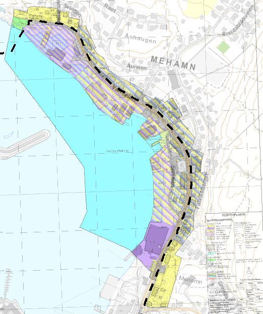 14 av 25 Reguleringsplan for Mehamn sentrum Reguleringsplanen ble vedtatt 11.05.2000 Figur 9.