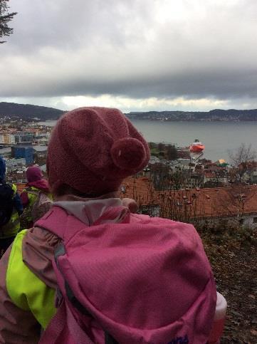 Hver dag er 3-6-åringene på tur i nærmiljøet. Barnehagen vektlegger friluftsliv i hverdagen. Barna skal få bruke kroppen sin og oppleve glede ved å ferdes i naturen, tilpasset alder.