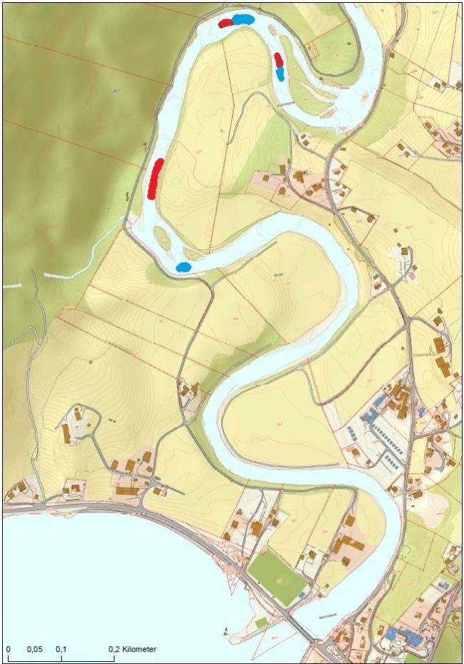 Heimsneshølen KARTUTSNITT 1 Stasjon 1