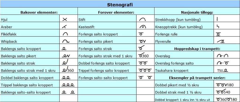 Appendix A2 Stenografi Reglement