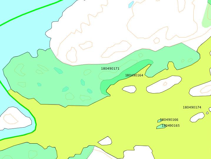 Ecofact Beliggenhet/avgrensing, naturgrunnlag: Lokaliteten ligger på sørsiden av Gjessøya.