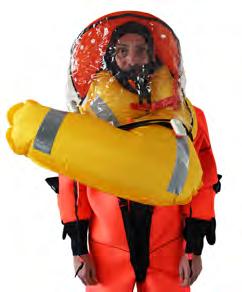 This double chamber lifejacket is available with either 150N