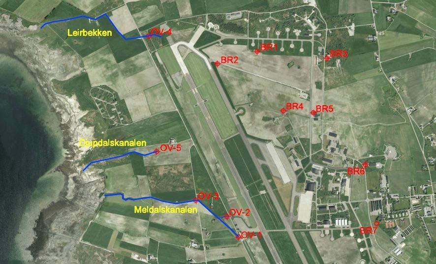 Kampflybase Plan og prosjekteringsgruppe Tiltaksplan for forurenset grunn Suppleree uersøkelser i tomt for Skvadronbygget og Vedlikeholdsbygget 1.800.000 m 3.