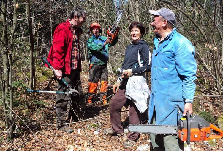 GENERACIJE PLANINCI IN LOGAŠKA PLANINSKA POT ČISTILNA AKCIJA PO ŽLEDOLOMU Foto: Marinka Petkovšek Logaški planinci so po žledolomu očistili logaško planinsko pot.