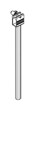 6 7 8 HODESTØTTE, TILBEHØR 0 9 Hodestøtteholder, vertikalstag 00 mm 440 Hodestøtteholder, vertikalstag 50 mm (Standard) 440 Hodestøtteholder, vertikalstag 500 mm 440 6 Låsespak M6 x 0 mm til