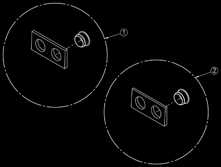 DRIVHJUL M/ENHÅNDSDRIFT Drivhjul med enhåndsdrift komplett, TB 4 x /8 med Flexel, par 457 Teleskopstag 95-65 mm (B 5-40 cm)* 048 Teleskopstag 0-460 mm (B 4-50 cm)* 046 * Teleskopstag må alltid