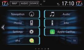 APPLE CARPLAY OG ANDROID AUTO Du kan sømløst integrere Android-telefonen eller iphone med berøringsskjermen, slik at du kan foreta oppringinger, lytte til musikk samt sende og