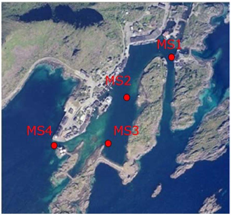 Stamsund havn Mudring Sjøbunnsdeponi med tildekking Turbiditetsovervåking Eksempelprosjekter Brattørbassenget