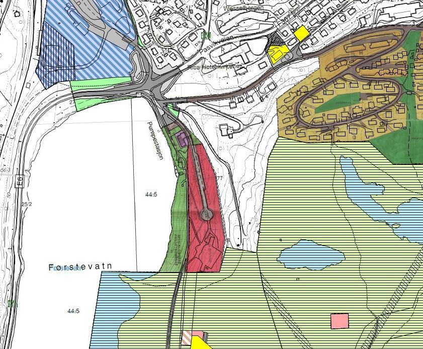 REGULERINGSPLAN FOR DIREKTØRBOLIGOMRÅDET 15 Oversikt fra kommunens GIS line Web innsyn 3.