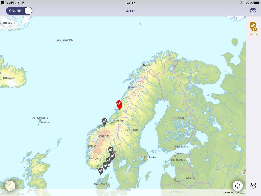 3.3.2 Etablere lokalitet For å etablere en lokalitet