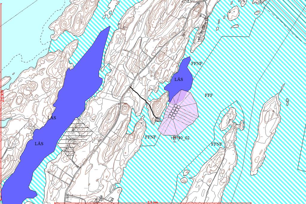 Kartutsnitt 4 til orientering. Brønnøy kommune deltar i det interkommunale prosjektet Kystplan Helgeland, hvor målet er å utarbeide arealplan i sjø.