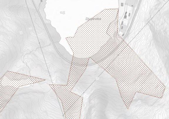 Figur 5:Aktsomhetskart for jord- og flomskred fra NVE (www.gislink.no). Figur 6: Aktsomhetskart for snøskred og steinsprang fra NGI (www.gislink.no). 3.