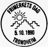 1990 IWR Stempel nr. S85 Brukstid 14.06.