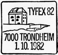 brukt fra 4.8.1982 OH til 5.8.1982 IWR Stempel nr.