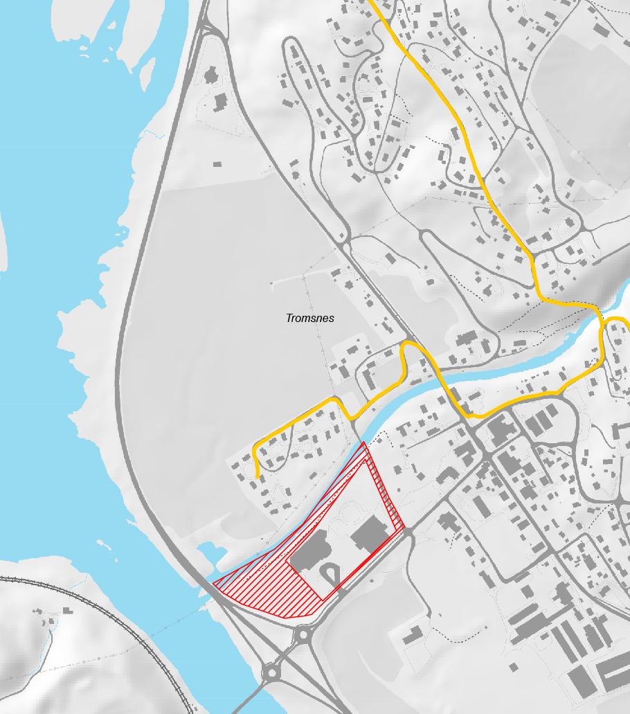 24 Tema Nærmiljø og Friluftsliv E6 Fåvang kirke Elstad, Kommunedelplan med KU 3.2.2 Nordre grense