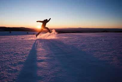 Avhengig av snøforhold og bruk,