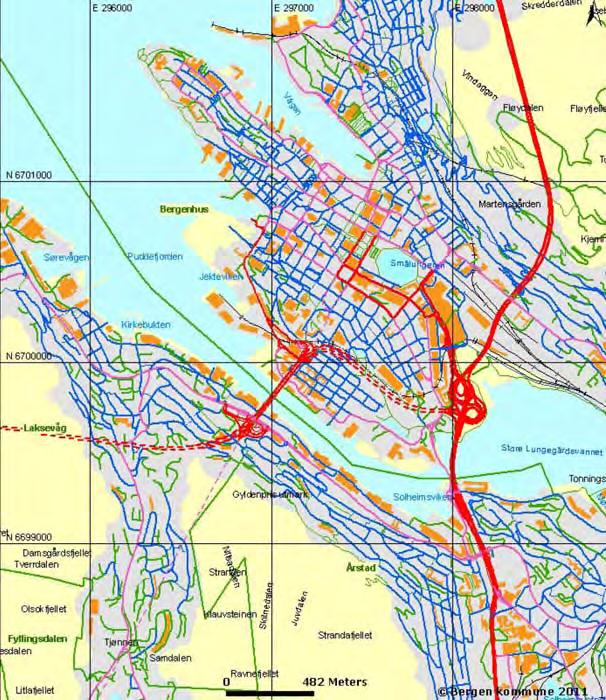 1. Innledning Det følgende er utarbeidet i forbindelse med forslag til reguleringsplan med forslag til reguleringsplan for Damsgårdsveien 111-113, gnr/bnr 158/99 m.fl.