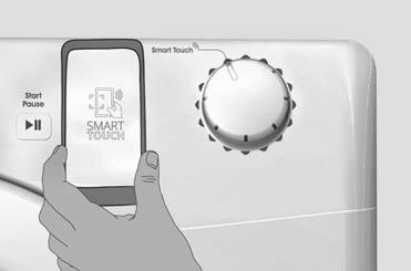 NEXT TIME Regular usage l Every time you want to manage the machine through the App, first you have to enable the Smart Touch mode by turning the knob to the Smart Touch indicator.