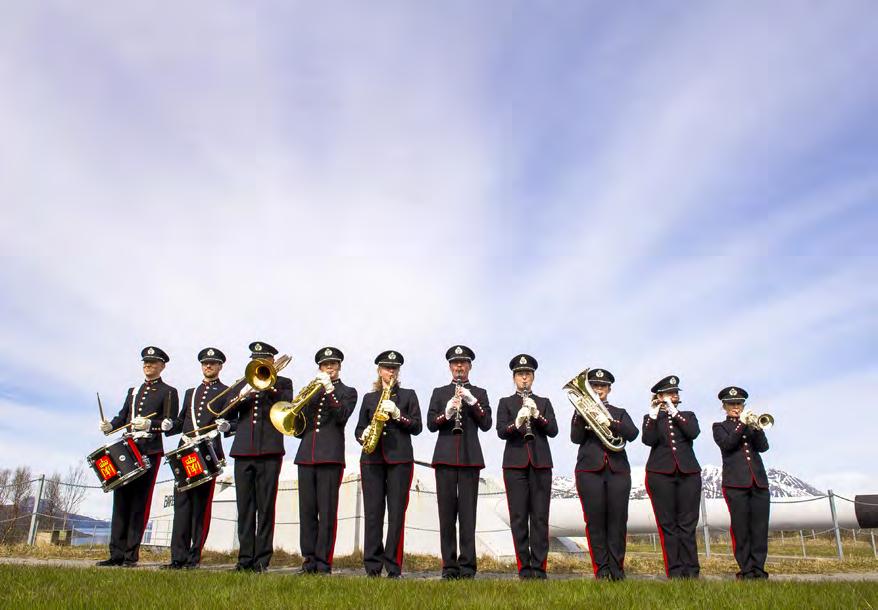 Det å representere Forsvaret og Norge i både inn- og utland er en jobb vi gjør med stolthet og ære. Denne høsten har korpset en del reisevirksomhet i sesongplanen.