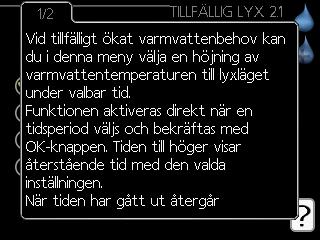 Hvis en meny bare har ett tegnoppsett, vises tastaturet direkte. Når du har skrevet ferdig, markerer du "OK" og trykker på OK-knappen. Bla mellom vinduer En meny kan bestå av flere vinduer.