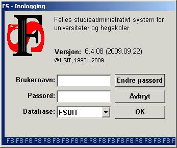 Kapittel 1: Innledning Figur 1: Innlogging Figur 2: Endring av passord 1.